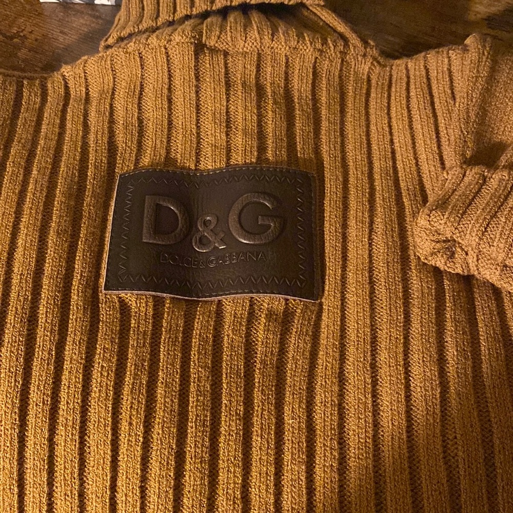Vintage Men’s Dolce & Gabbana Merino Wool Sweater